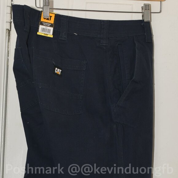 CAT men Flex Waistband utility work pant - Picture 4 of 9